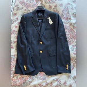 Brooks Brothers Kids Size 18 Wool Navy Blazer Excellent Condition